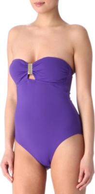 MELISSA ODABASH St Tropez bandeau swimsuit