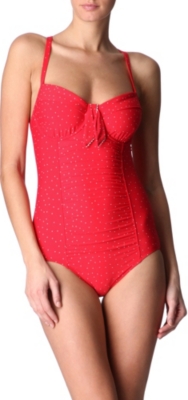 SEAFOLLY Harlow tie-front swimsuit