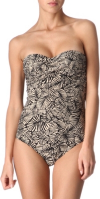 SEAFOLLY Neo Tribe boost bandeau swimsuit
