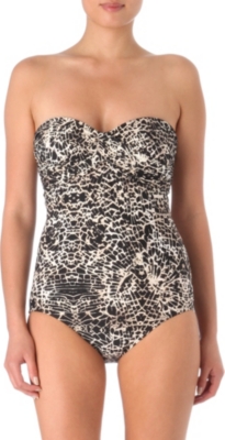 SEAFOLLY Shatter bandeau swimsuit