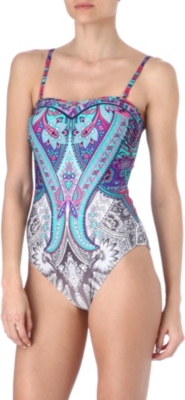 GOTTEX Folklore bandeau swimsuit
