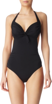 JETS BY JESSIKA ALLEN Lustre halterneck swimsuit