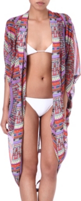 MARA HOFFMAN Rainbow cocoon cover-up