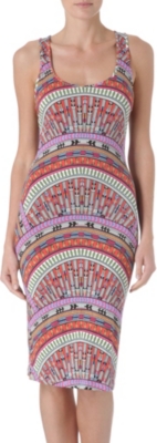 MARA HOFFMAN Rainbow tank dress
