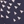Starburst navy pink