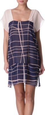 TALLULAH & HOPE Selene sheer silk dress