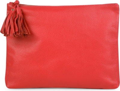 ZIMMERMANN Envelope leather clutch