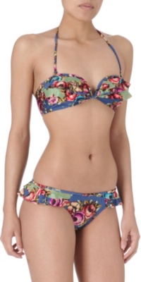 ZIMMERMANN Ribbons frill bikini