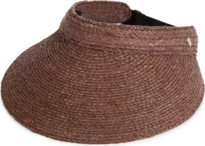 HELEN KAMINSKI Kirsten raffia braid visor
