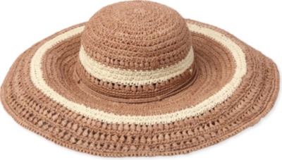 HELEN KAMINSKI Crochet floppy hat