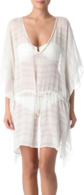 MARIE FRANCE VAN DAMME Metallic silk tunic
