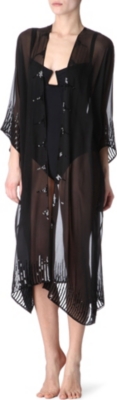 MARIE FRANCE VAN DAMME Babani sequinned cover-up
