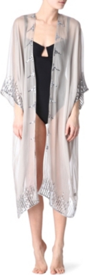 MARIE FRANCE VAN DAMME Babani sequinned cover-up
