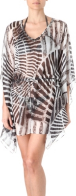 MARIE FRANCE VAN DAMME Chiffon short kaftan