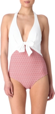 VILEBREQUIN Martigues contrast swimsuit