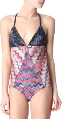 MISSONI Halterneck swimsuit