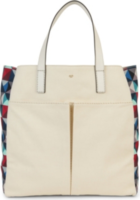 ANYA HINDMARCH Nevis Eye Twister canvas tote