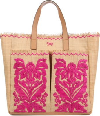 ANYA HINDMARCH Capability Nevis straw tote