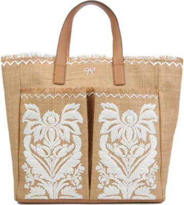 ANYA HINDMARCH Capability Nevis straw tote