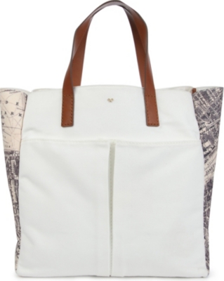 ANYA HINDMARCH Nevis london canvas bag