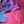 Acid floral pink
