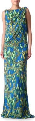 MATTHEW WILLIAMSON Cobra drape dress