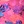 Acid floral pink