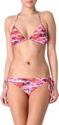 MATTHEW WILLIAMSON Electric Bay triangle bikini