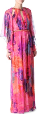 MATTHEW WILLIAMSON Acid Floral beaded dress