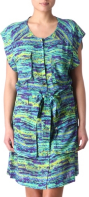 MATTHEW WILLIAMSON Fleck print military dress