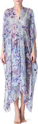 ETRO Abito silk-chiffon kaftan