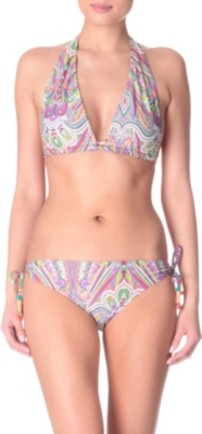 ETRO Milena halterneck bikini