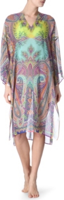 ETRO Paisley-print silk-chiffon kaftan