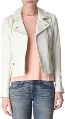 THEORY Leather biker jacket