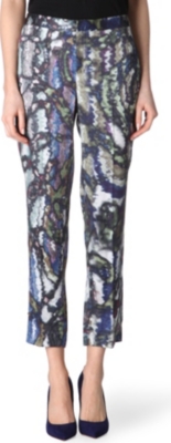 THEYSKENS' THEORY Printed cropped trousers