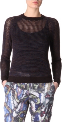THEYSKENS' THEORY Open-knit jumper
