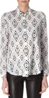THEORY Aquilina blouse