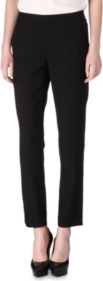 THEORY Mitri crepe trousers