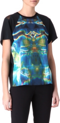 THEYSKENS' THEORY Printed silk top