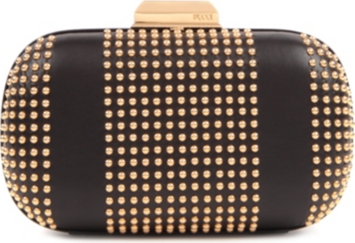 EMILIO PUCCI Studded box clutch