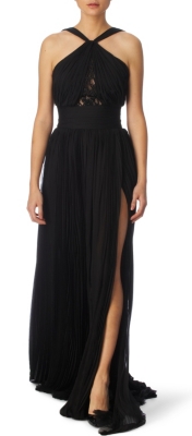 EMILIO PUCCI Lace-insert gown