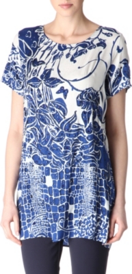 EMILIO PUCCI Embellished jacquard croc top