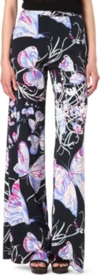 EMILIO PUCCI Butterfly print trousers