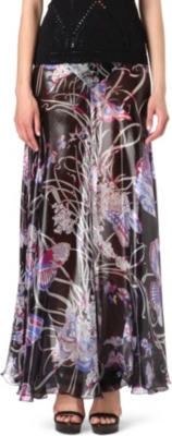 EMILIO PUCCI Butterfly maxi skirt