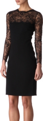 EMILIO PUCCI Lace and crepe dress