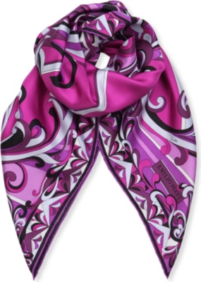 EMILIO PUCCI Pucci print scarf