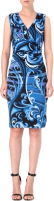 EMILIO PUCCI Printed wrap dress