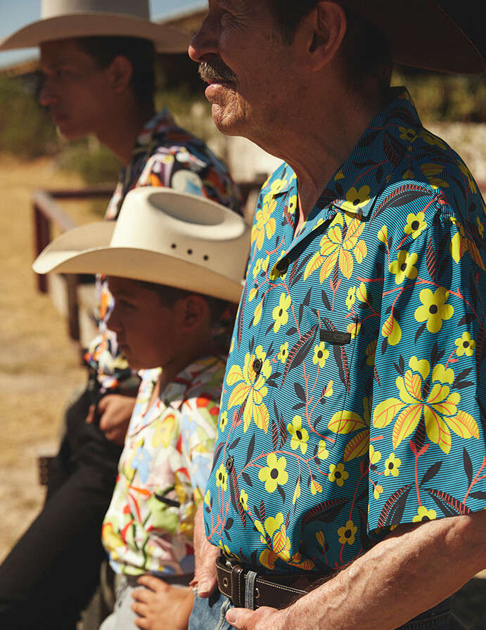 Cowboys in Prada shirts