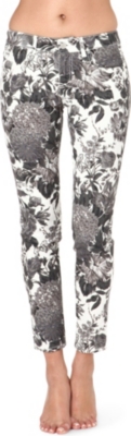 STELLA MCCARTNEY Floral skinny jeans
