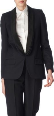 STELLA MCCARTNEY Triple-lapel tuxedo jacket